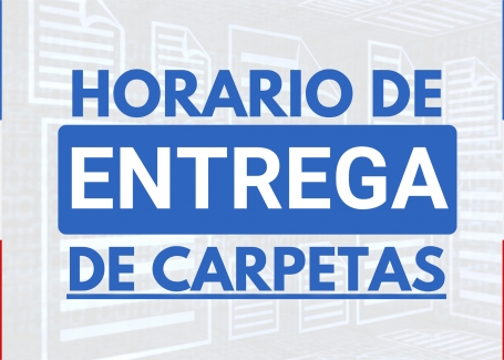 CONCURSOS EXTERNOS: entrega de carpetas