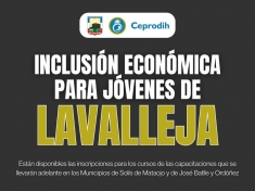 Talleres gratuitos de capacitación técnica, apoyo psicosocial y oportunidades laborales.